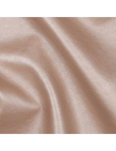 Metallic Champagne Faux Fabric - Clothing