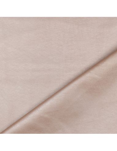 Metallic Champagne Faux Fabric - Clothing