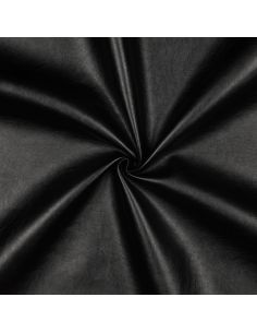 Metallic anthracite gray faux fabric - Clothing