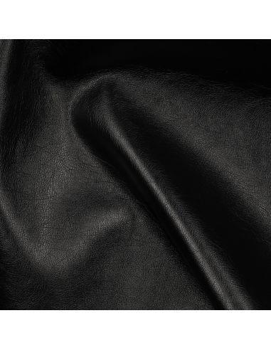 Metallic anthracite gray faux fabric - Clothing