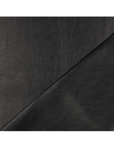 Metallic anthracite gray faux fabric - Clothing