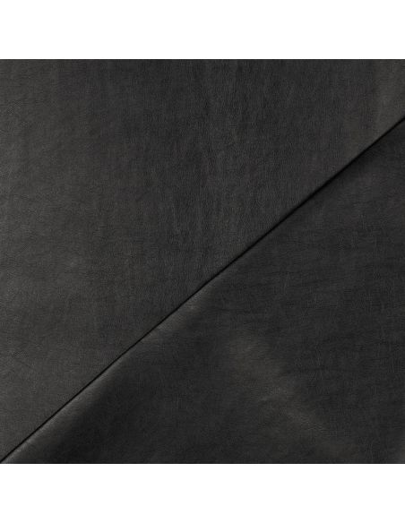 Metallic anthracite gray faux fabric - Clothing