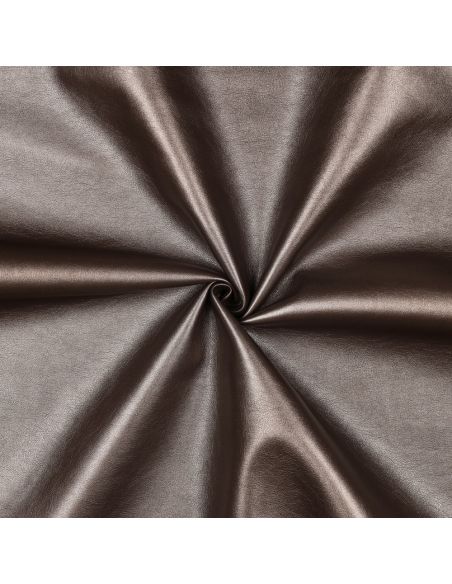 Metallic Brown Faux Fabric - Clothing