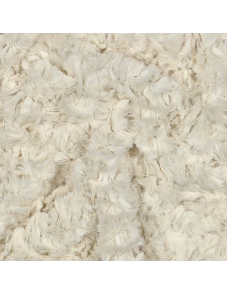 Faux fur fabric - Ecru