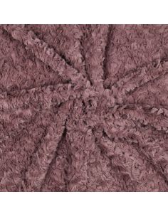 Faux fur fabric - Old pink