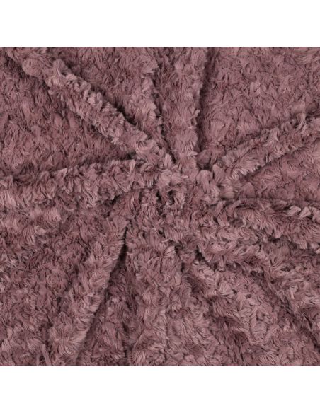 Faux fur fabric - Old pink