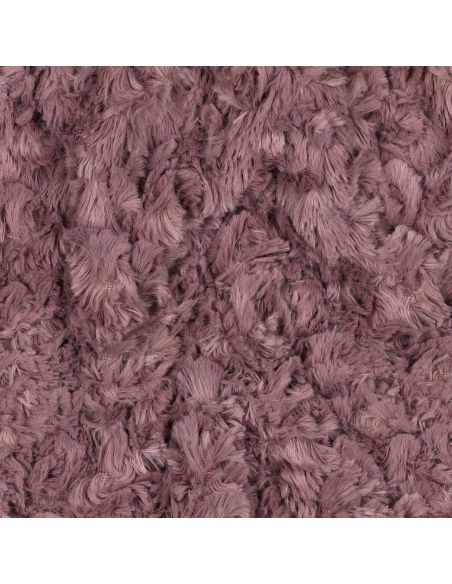 Faux fur fabric - Old pink
