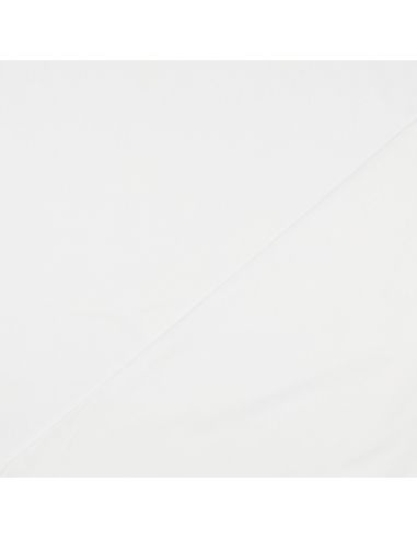 Cotton satin fabric - Off-white