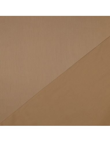 Cotton satin fabric - Cinnamon