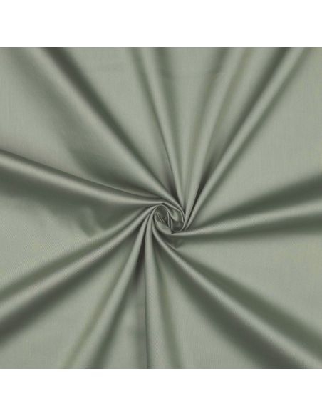Sage green cotton satin fabric