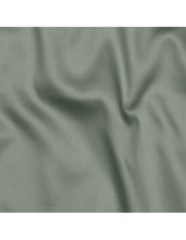 Sage green cotton satin fabric