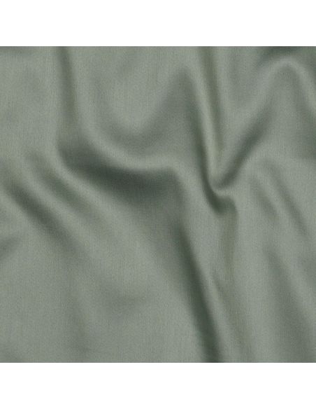 Sage green cotton satin fabric