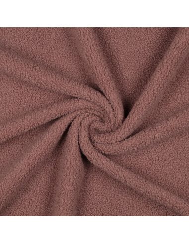 Double-sided Teddy fleece fabric - Blush