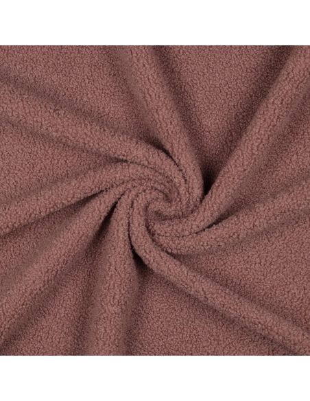Double-sided Teddy fleece fabric - Blush