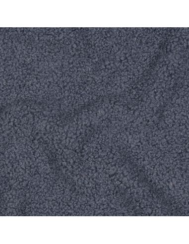 Double-sided Teddy fleece fabric - Jeans