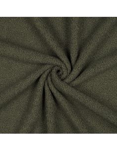 Double-sided Teddy fleece fabric - Khaki 2