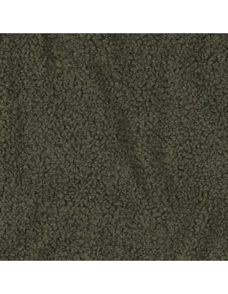 Double-sided Teddy fleece fabric - Khaki