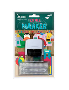 Customizable marker stamp for clothes and books Mine