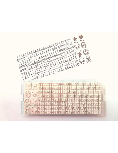 Customizable marker stamp for clothes and books Mine