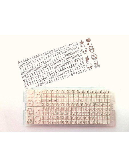 Customizable marker stamp for clothes and books Mine