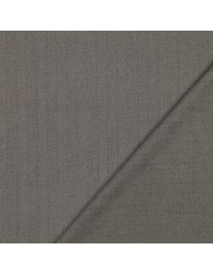 Large stretch herringbone fabric - Taupe