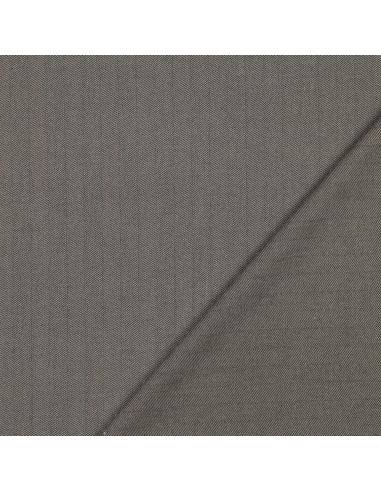 Large stretch herringbone fabric - Taupe