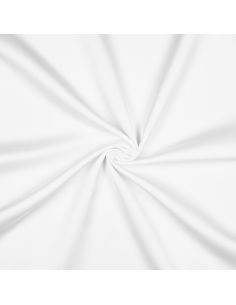 Micro satin fabric with a silk touch - White