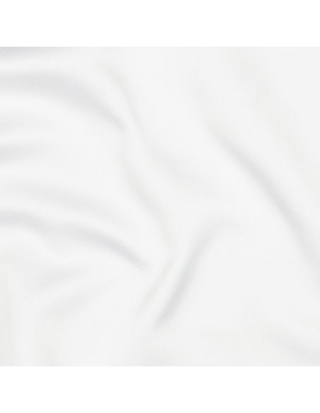 Micro satin fabric with a silk touch - White