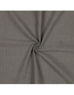 Fine stretch herringbone fabric - Taupe 2