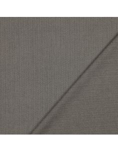 Fine stretch herringbone fabric - Taupe