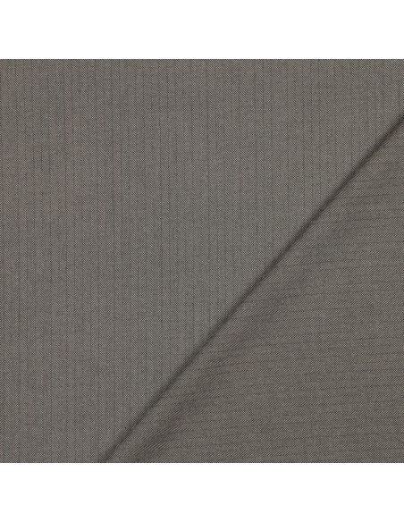 Fine stretch herringbone fabric - Taupe