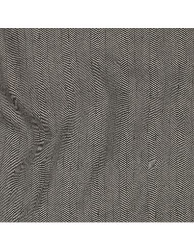 Fine stretch herringbone fabric - Taupe