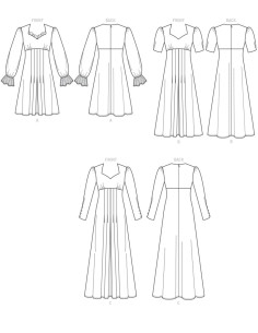 Dress pattern - Butterick 6586 2