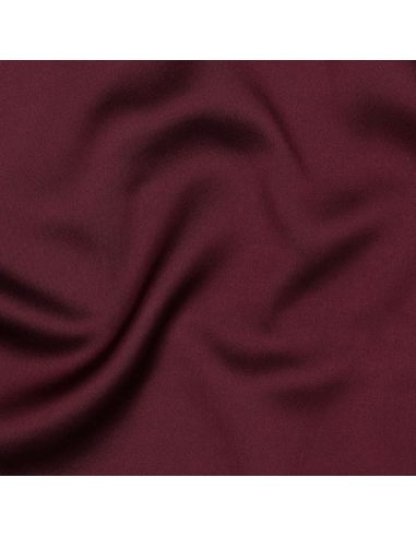 Micro satin fabric with a silk touch - Bordeaux