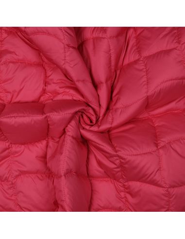 Double-sided quilted fabric pop - Pink and yellow