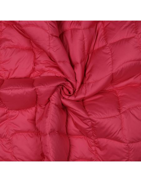 Double-sided quilted fabric pop - Pink and yellow