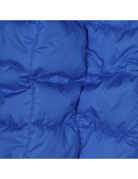 Double-sided quilted fabric pop - Blue and anise green