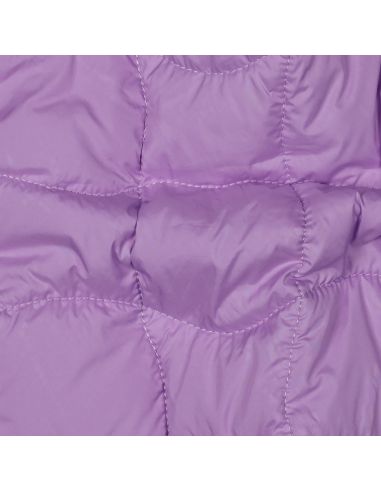 Double-sided quilted fabric pop - Lilac and apricot