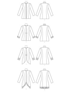 Jacket pattern - Butterick 6602 2