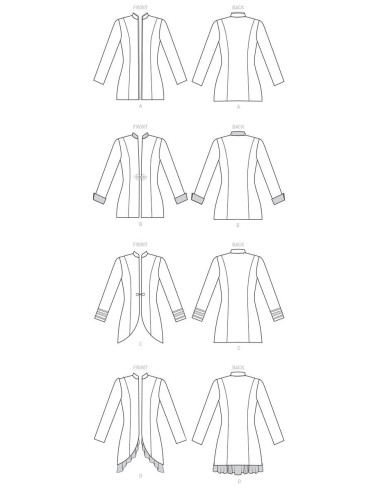 Jacket pattern - Butterick 6602