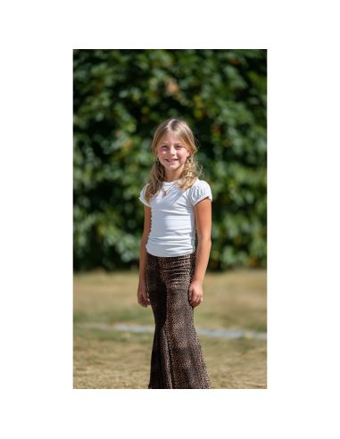 Animal velvet panne fabric - Wild
