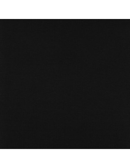 Ribbed jersey ribbed fabric - Black