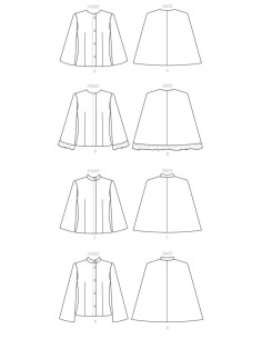 Cape pattern - Butterick 6603 2