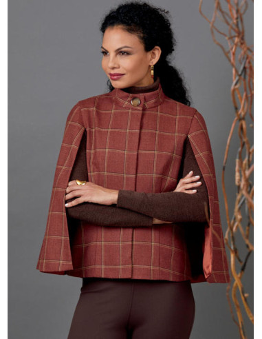 Cape pattern - Butterick 6603