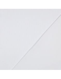 Ribbed jersey ribbed fabric - White 2