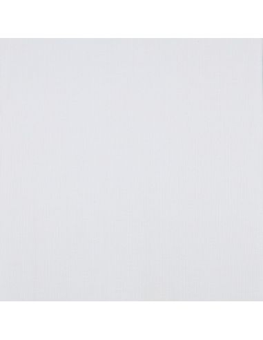 Ribbed jersey ribbed fabric - White