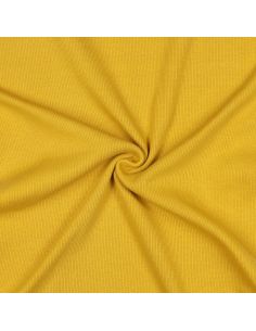 Ribbed ribbed jersey fabric - Mustard