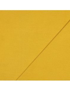 Ribbed ribbed jersey fabric - Mustard 2