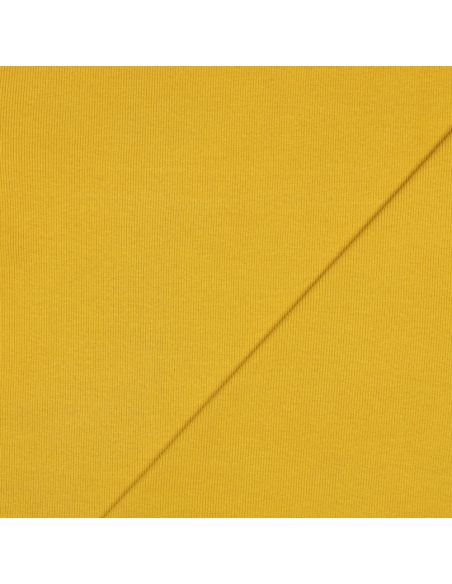 Ribbed ribbed jersey fabric - Mustard