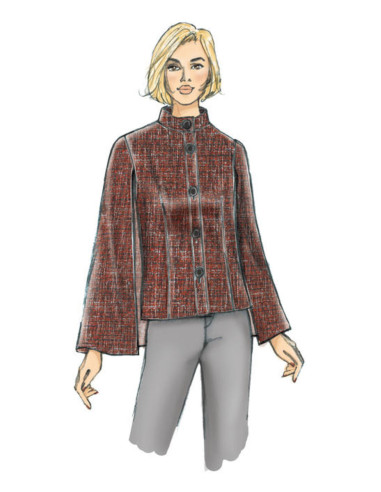 Cape pattern - Butterick 6603